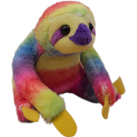 Canned Gifts - Buttercup the Canned Rainbow Sloth Stuffed Animal Plush: Regular Lid