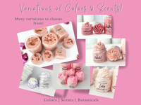 Lavender Foaming Sugar Scrub or Whipped Soap: Foaming Body Scrub - eScentually Yours