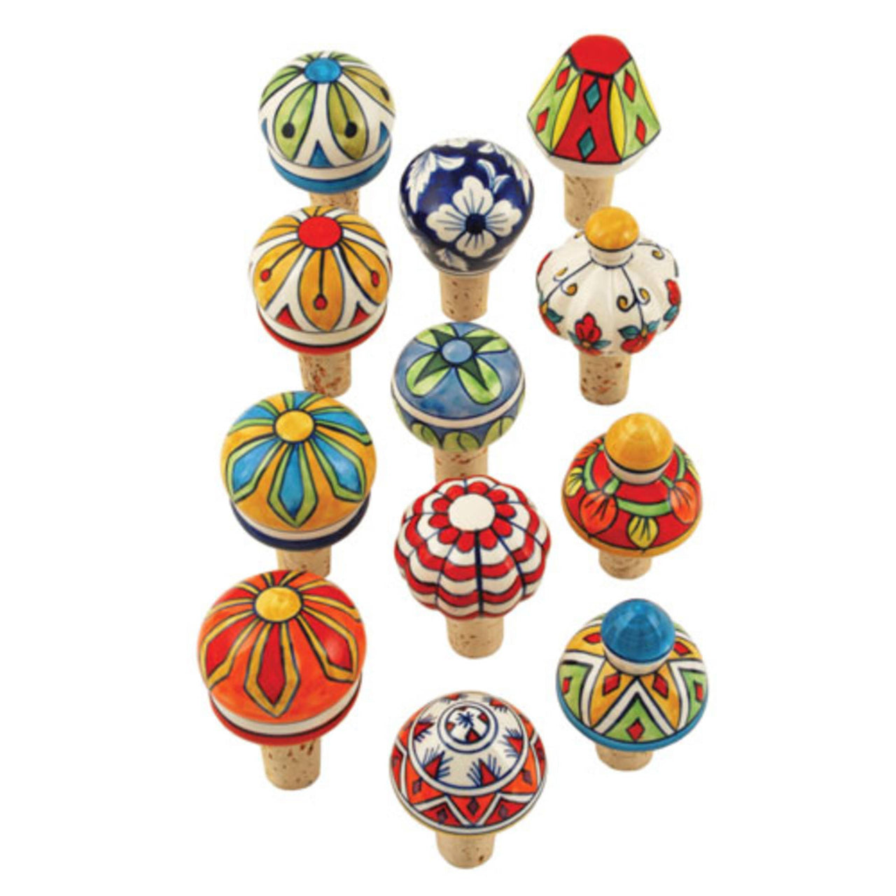 Twine - Single Ceramic Wine Stopper Assorted Styles in Case