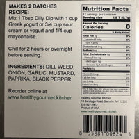 Back of a food package with nutrition facts, recipe, and ingredient list.