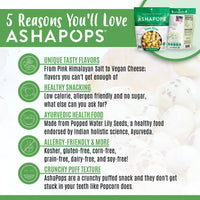 AshaPops - 1oz Vegan Cheese - AshaPops Popped Water Lily Seeds