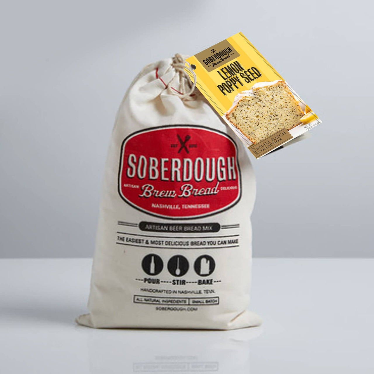 Soberdough - Lemon Poppy Seed