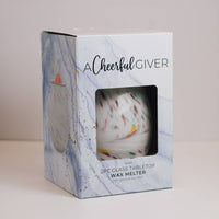 River Glass Wax Melter - Multicolored