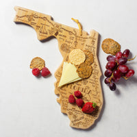 Totally Bamboo - Destination Florida Cutting Board with Engraved Artwork