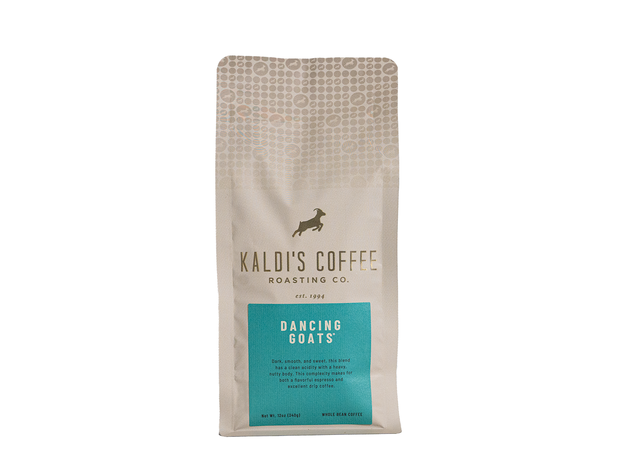 Dancing Goats Blend Whole Bean Coffee - 12 oz Bag