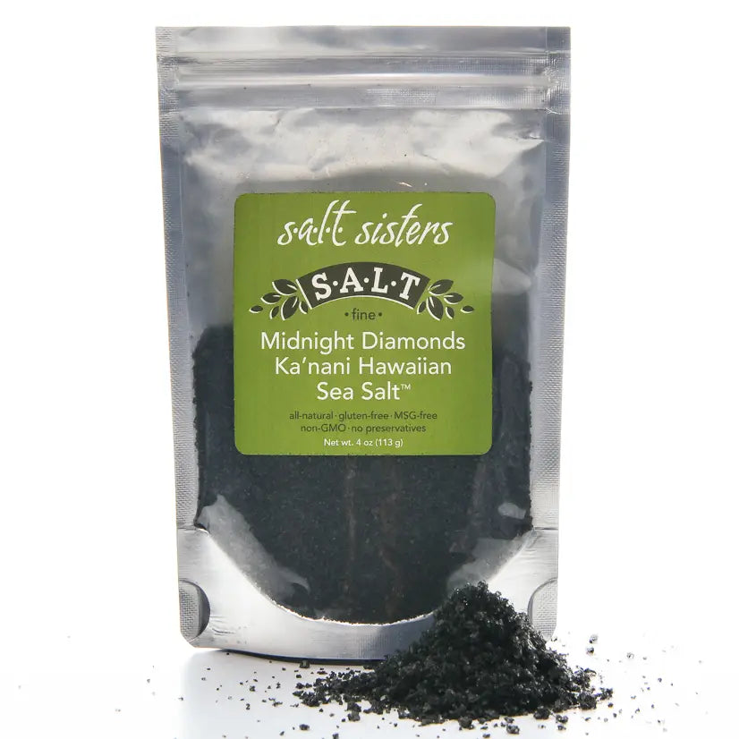 Midnight Diamonds Ka'nani Hawaiian Sea Salt