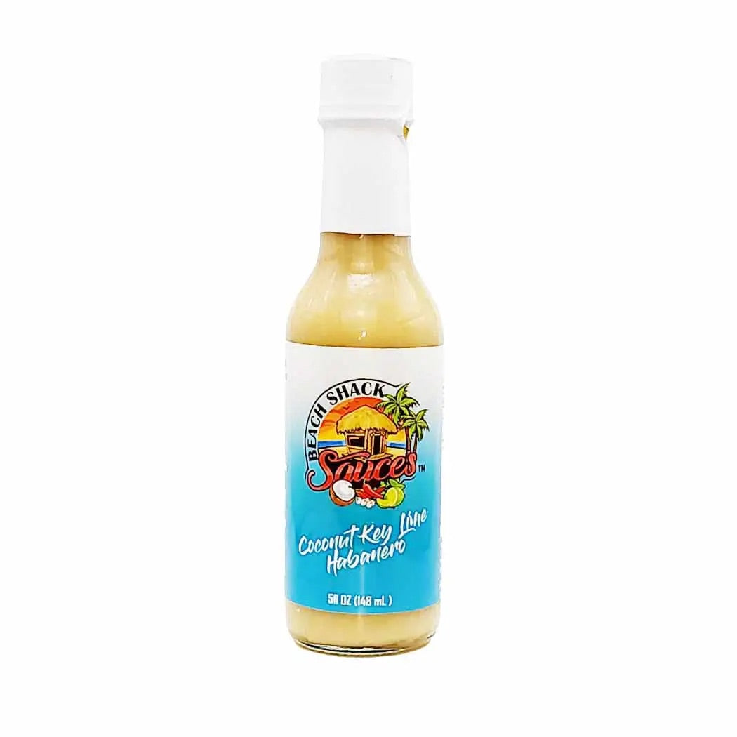 Hot Sauce - Beach Shack Sauce - Coconut Key Lime Habanero 5 oz