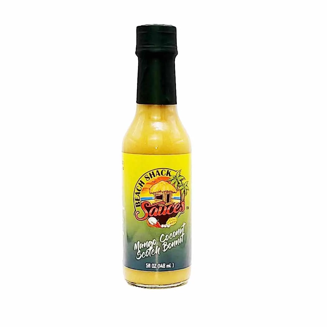 Hot Sauce - Beach Shack Sauces - Mango Coconut Scotch Bonnet 5 oz