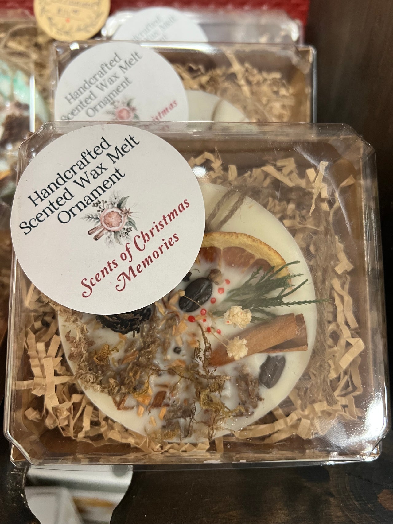 Wax Bakery and Bud Meltz- Scented boxed wax melt ornaments