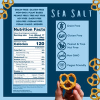 Sea Salt Grain Free Pretzels 6.5oz