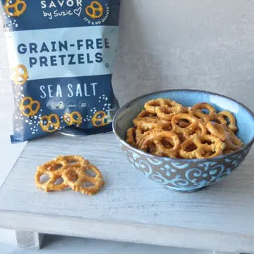 Sea Salt Grain Free Pretzels 6.5oz
