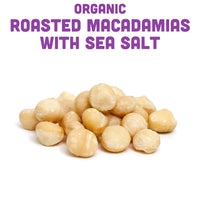 Organic Macadamias - Dry Roasted with Sea Salt