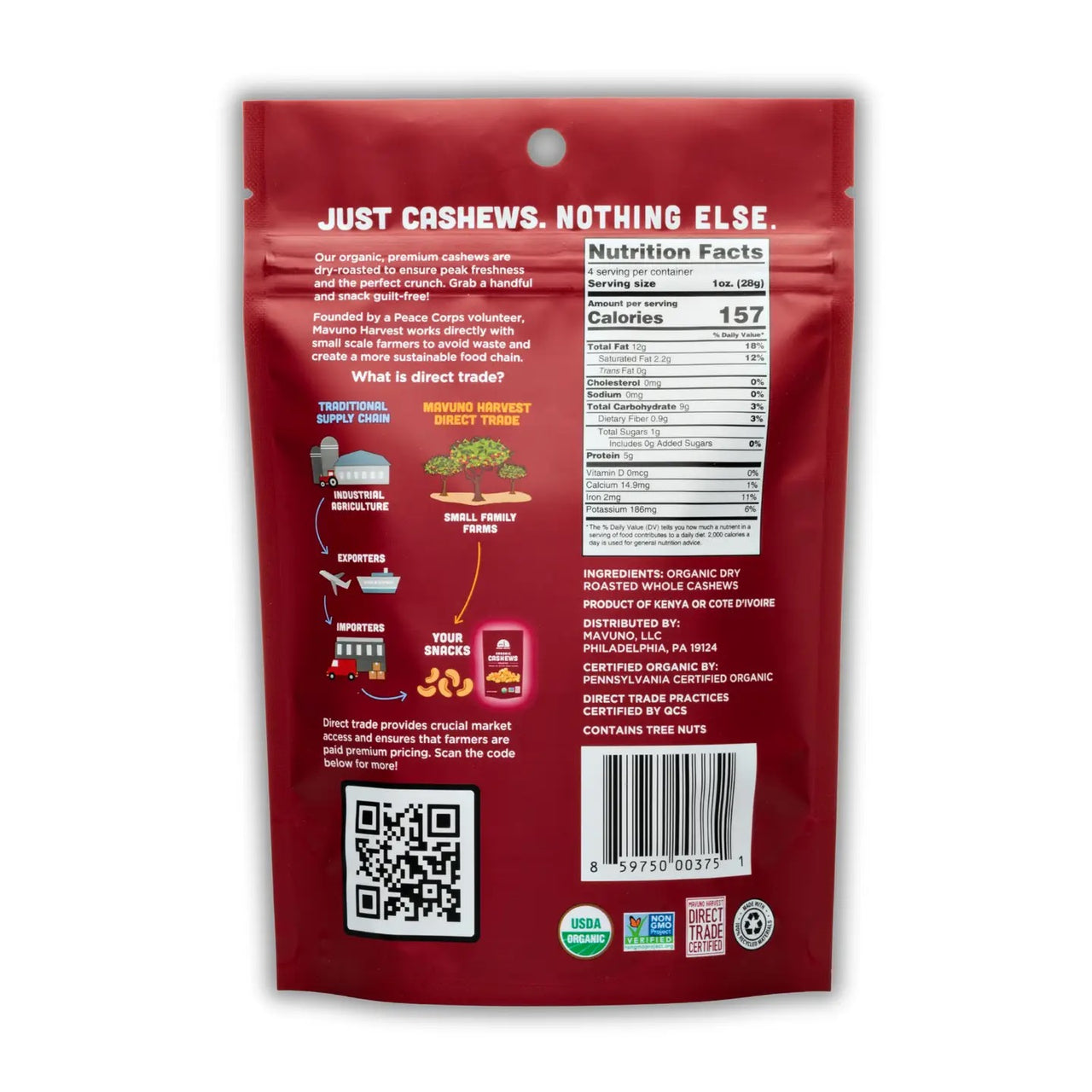 Organic Roasted Cashews