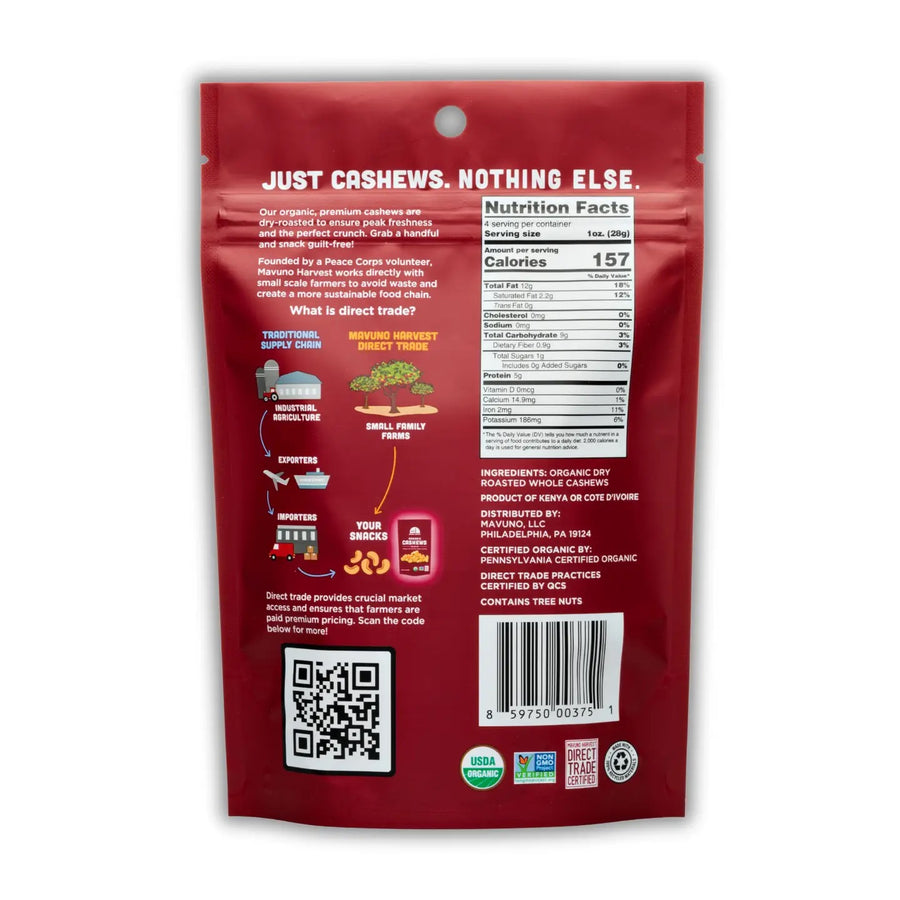 Organic Roasted Cashews