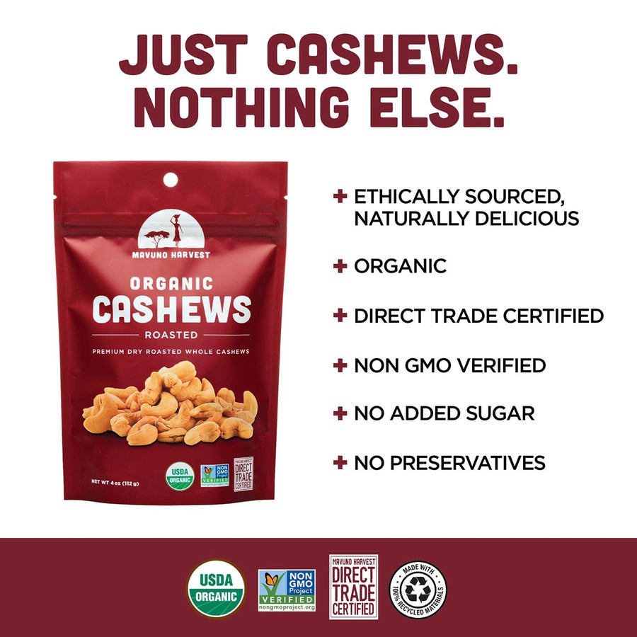 Organic Roasted Cashews