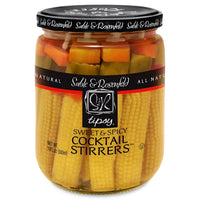 Sable & Rosenfeld Tipsy Cocktail Stirrers - Sweet & Spicy