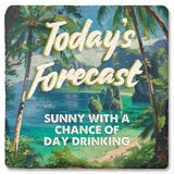 Drink Coaster - Today's Forecast