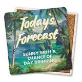 Drink Coaster - Today's Forecast