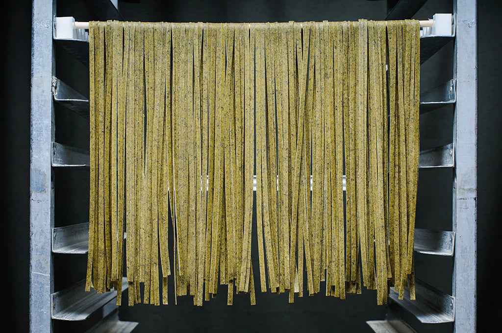 Roasted Garlic and Herb Fetticcine