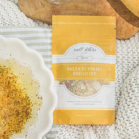 Trempette de pain à la salsa de Parme