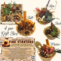 Wax Bakery and Bud Meltz- Fire Starter four pack