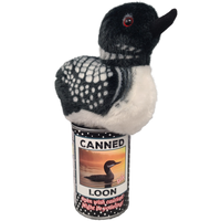 Canned Gifts - Canned Loon with Yodeling Sound - Bird Plush Animal w/Jokes: Regular Lid
