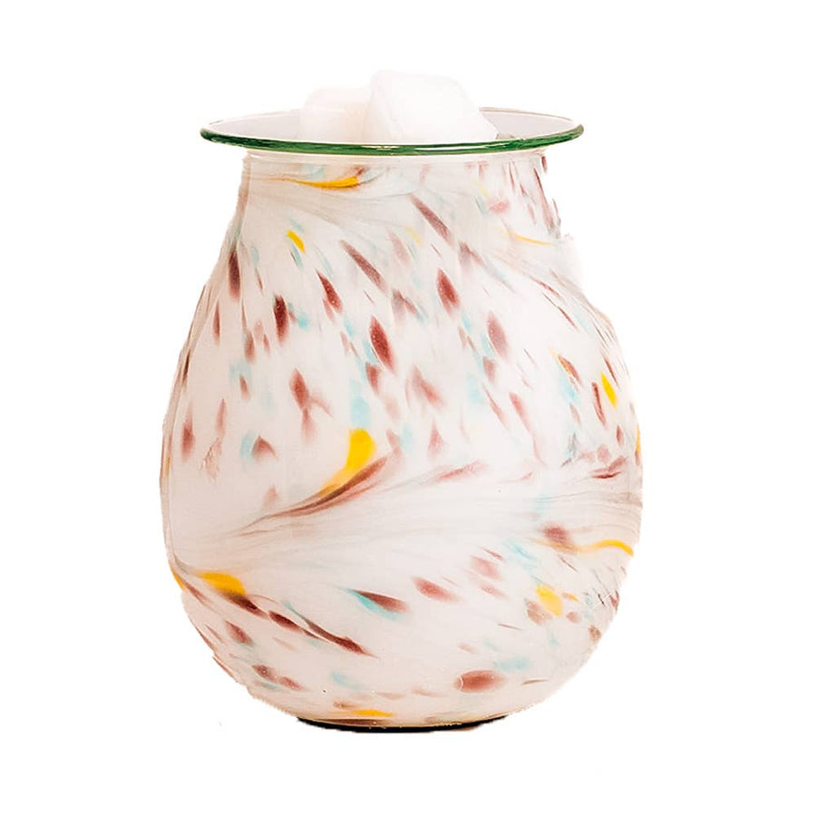 River Glass Wax Melter - Multicolored
