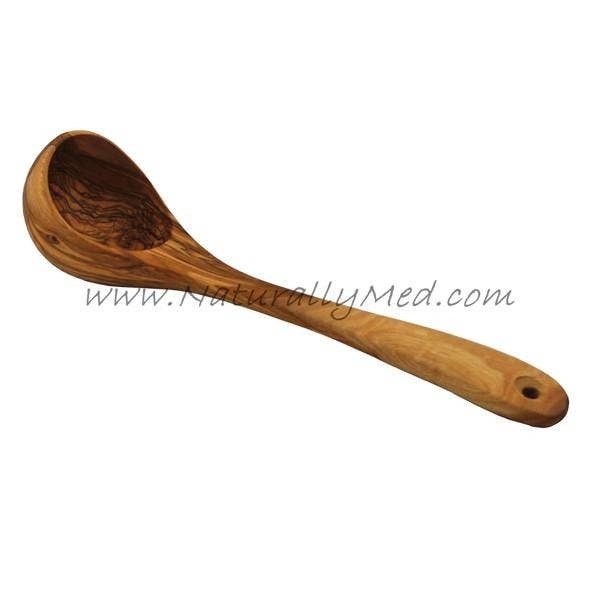 Naturally Med Inc. - Olive Wood Ladles: 10''