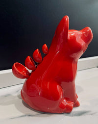 Drew Derose Design - Red Pig Measuring Spoon Set