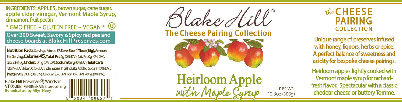 Blake Hill Preserves - Heirloom Apple with Maple Syrup