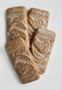 Mini Gingerbread Tile Cookies