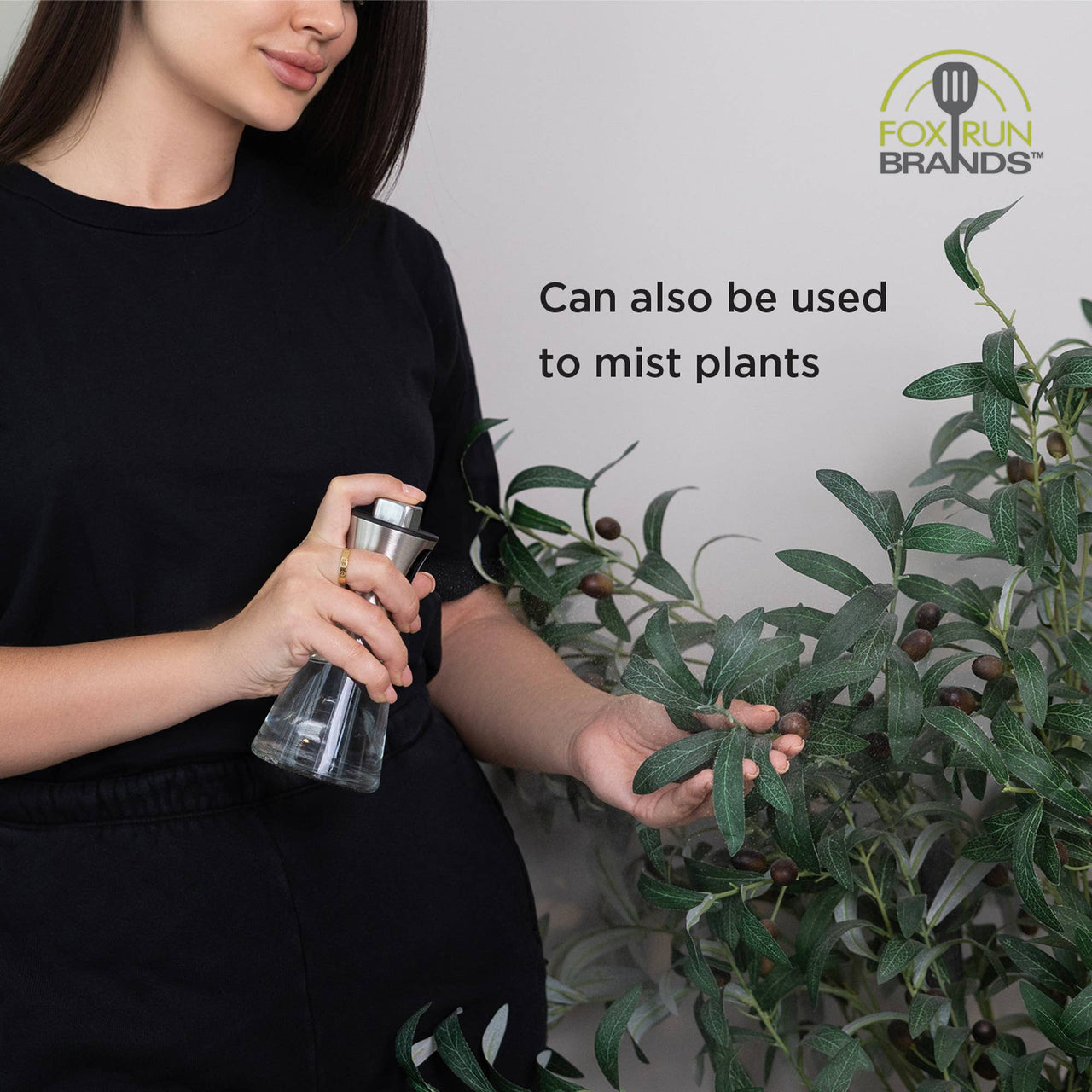 Mister Bottle - Fox Run Glass Olive Oil Sprayer, 200 ml/6.7 Oz