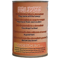 Canned Gifts - Canned Baby Clownfish | Stuffed Mini Fish Plush w/Jokes: Regular Lid