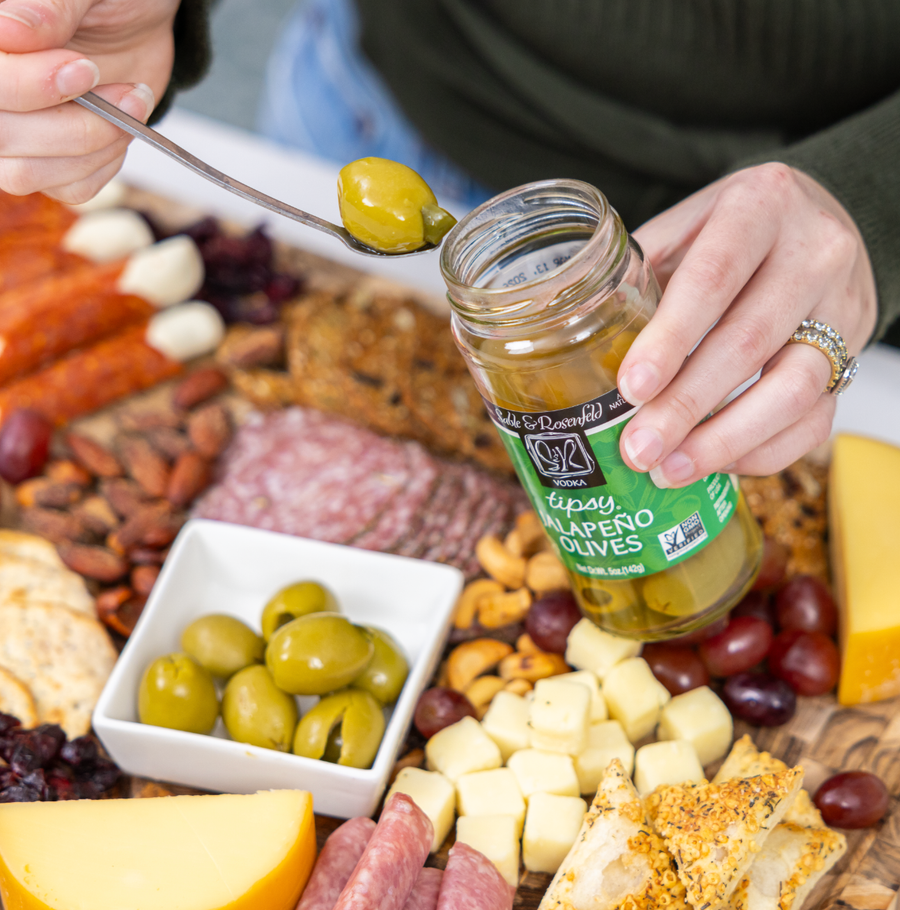 Sable and Rosenfeld est.1970 - Sable & Rosenfeld All Natural Tipsy Vodka Jalapeno Olives 5o