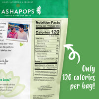 AshaPops - 1oz Vegan Cheese - AshaPops Popped Water Lily Seeds