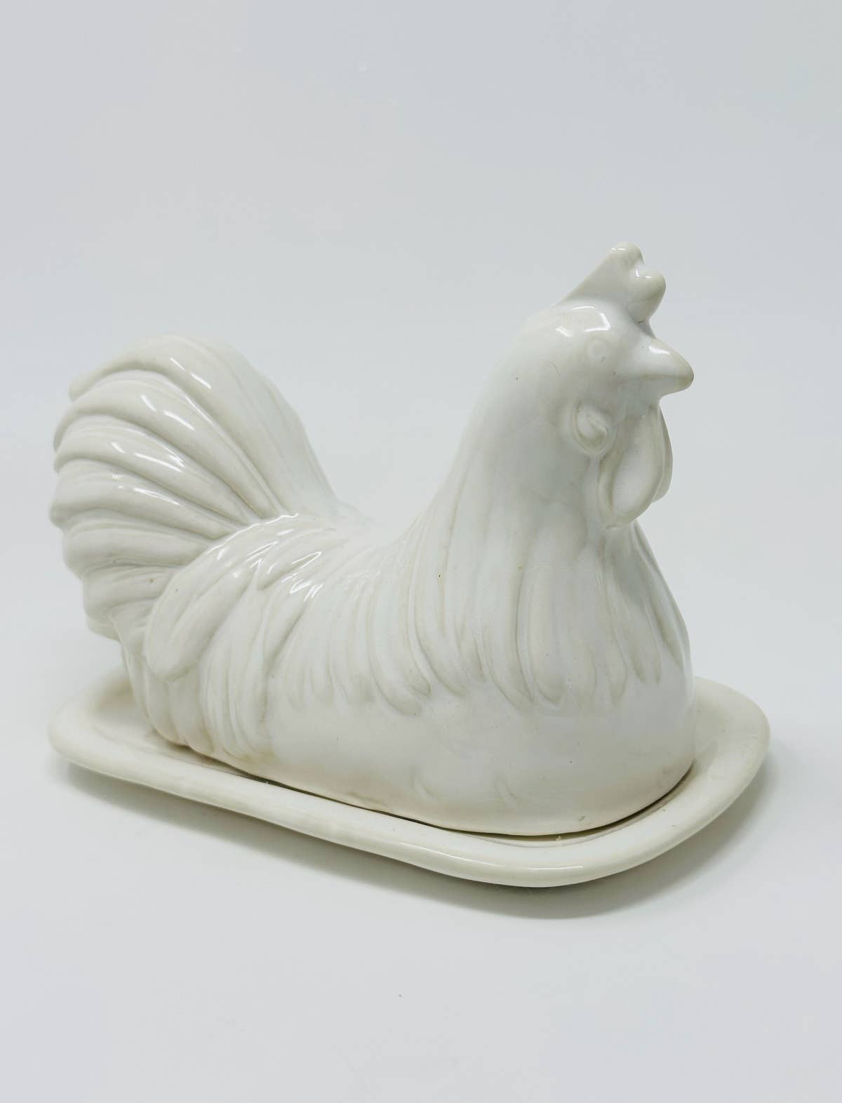 Rooster Butter Dish - Drew Derose Design