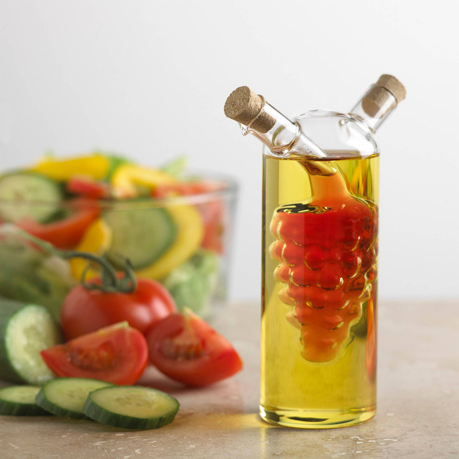 Oil and Vinegar Dispenser Bottle, 11.2-ounce - Fox Run Brands