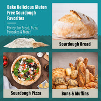 My Rustic Roots - Organic, Non GMO GLUTEN FREE Sourdough Starter 12 gram.