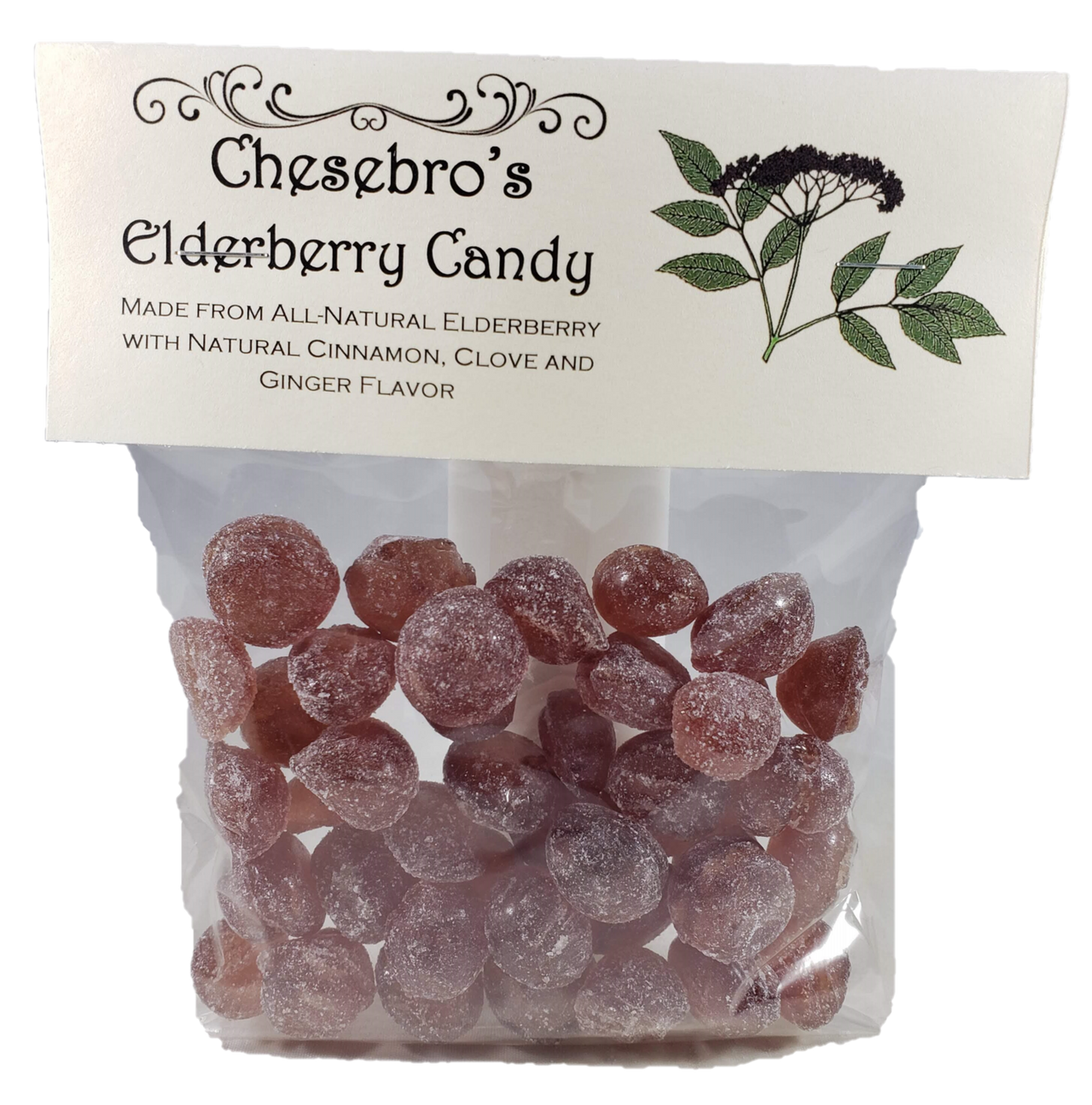 Elderberry Hard Candy Drops - 4.5 oz