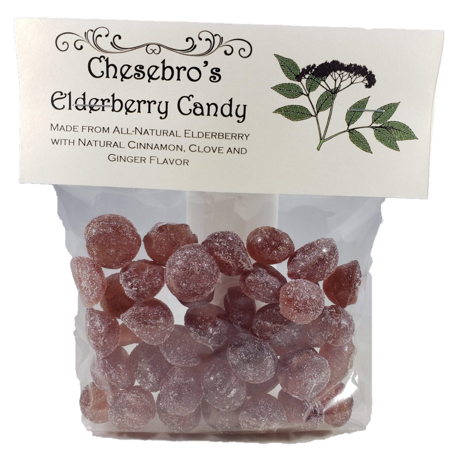 Elderberry Hard Candy Drops - 4.5 oz
