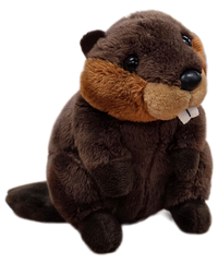 Canned Gifts - Chipper the Canned Beaver | Stuffed Animal Plush w/Jokes: Regular Lid