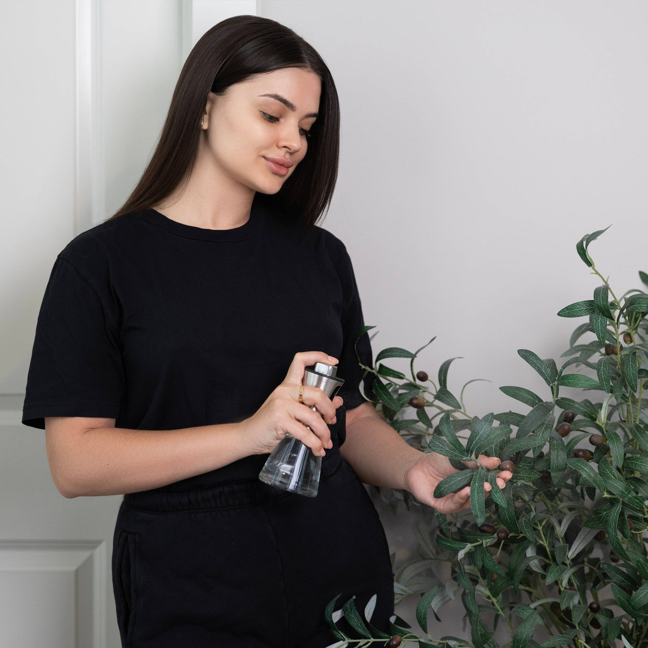 Mister Bottle - Fox Run Glass Olive Oil Sprayer, 200 ml/6.7 Oz