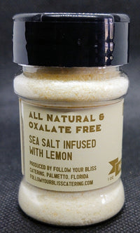 Sel de mer infusé au soleil salé 1 oz