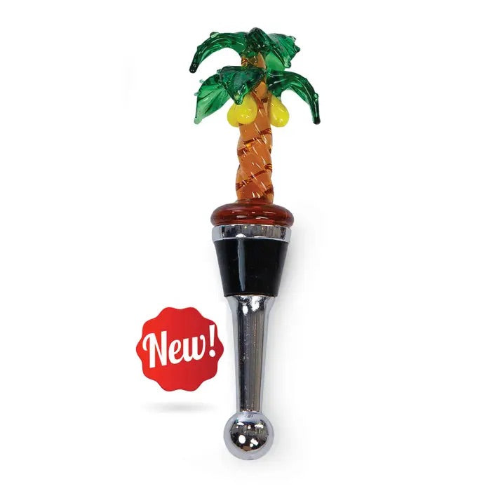 Palm Tree Bottle Stopper