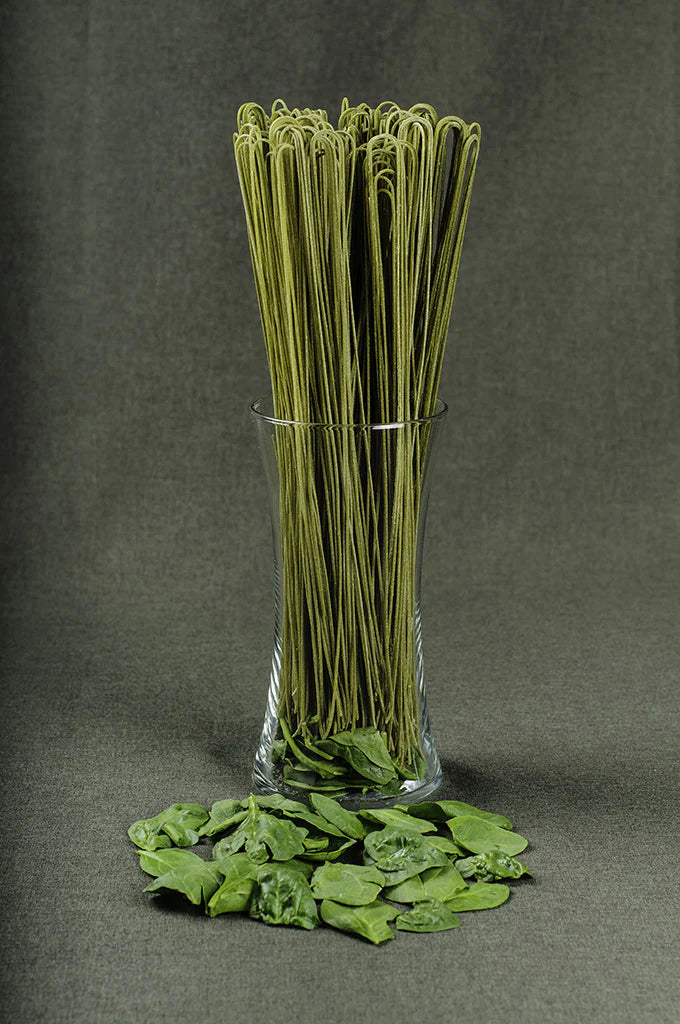 Cheveux d'ange aux épinards du jardin 16 oz